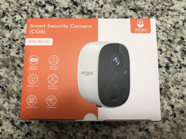 Dzees 3MP 2K Wireless Outdoor Security Camera, Battery Powered, IP66 customer photo 2