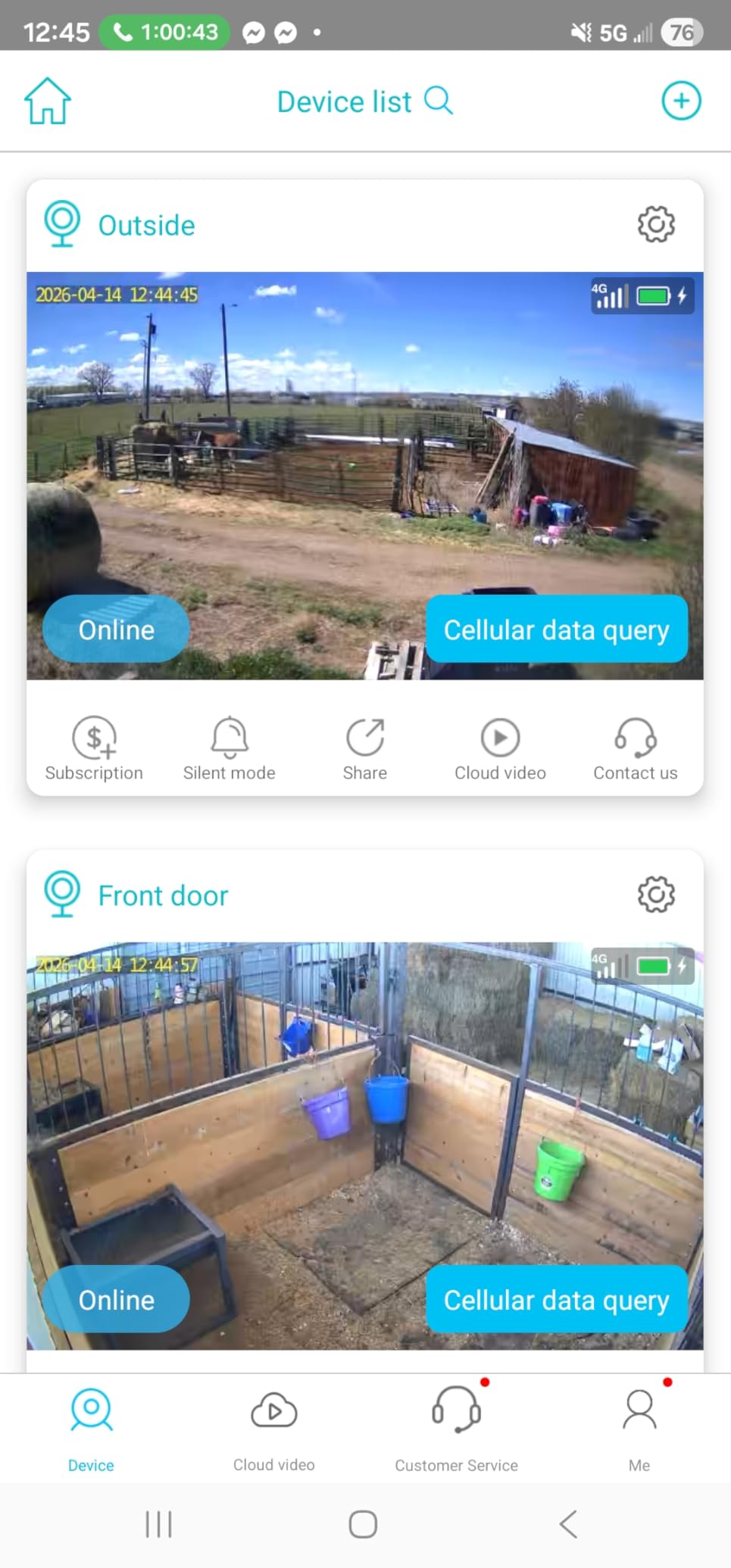 Ebitcam 4G LTE Cellular Security Camera Includes SIM Card(Support Verizon/AT&T/T-Mobile), 2K Solar Outdoor Cam Wireless Without WiFi Needed, 360° Live View, Color Night Vision customer photo 1