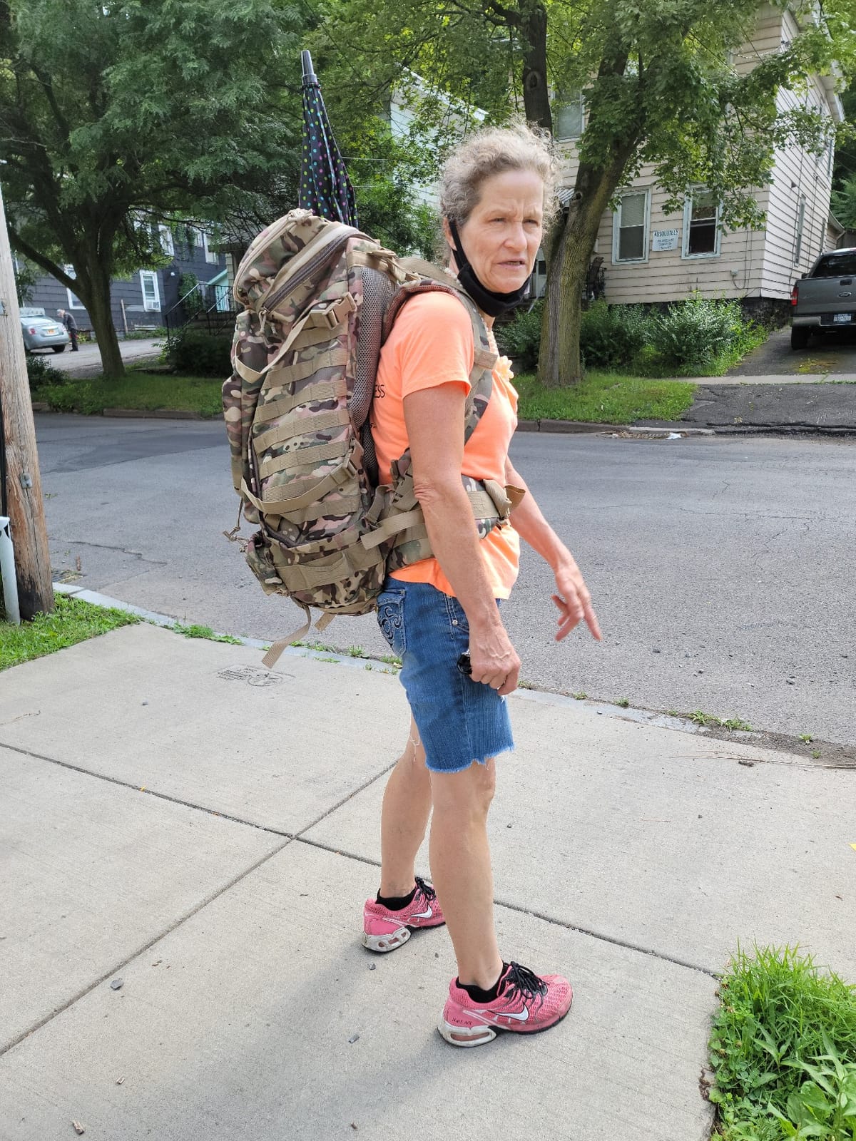 Large Internal Frame Backpack Tactical MOLLE Pack for Camping Backpacking Hunting Bushcraft Adventure 70L… customer photo 2