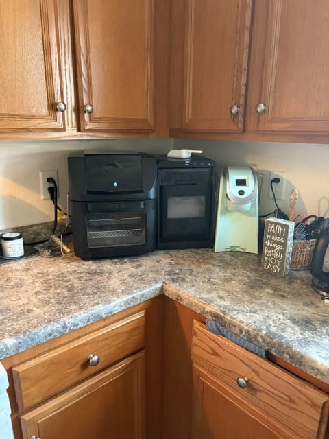 Gourmia Air Fryer - 14 Qt Rotisserie Oven with Window, Stainless Steel customer photo 2