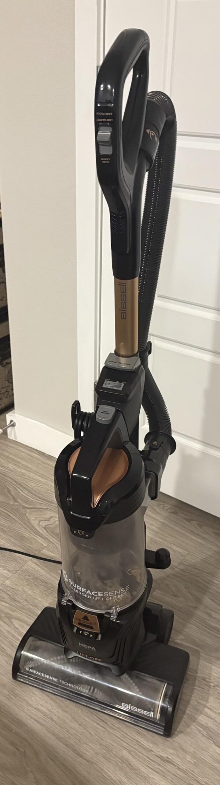 Bissell SurfaceSense Allergen Lift-Off Pet Upright Vacuum, 3418 customer photo 1