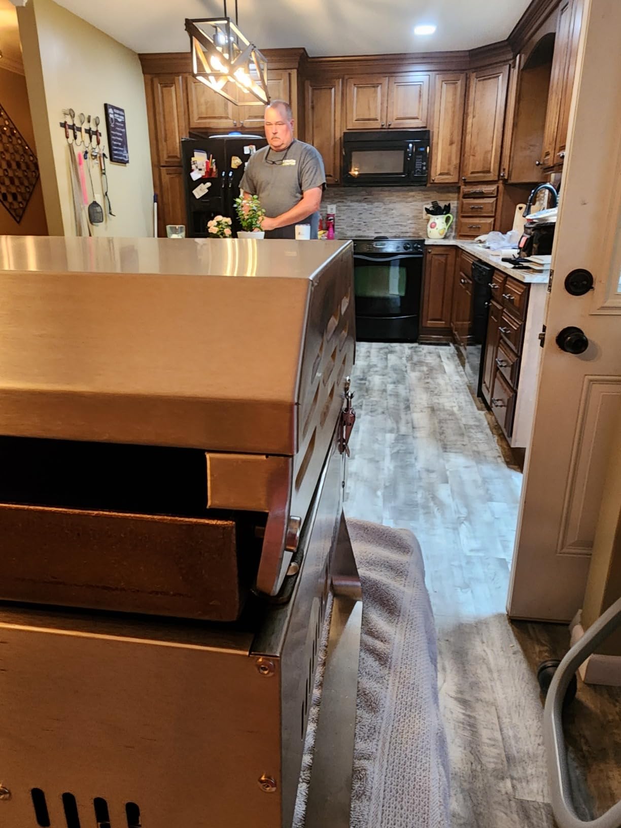 ONLYFIRE GRILLS Tabletop Gas Griddle 3 Burners, Propane Gas Stove, GS309 customer photo 1
