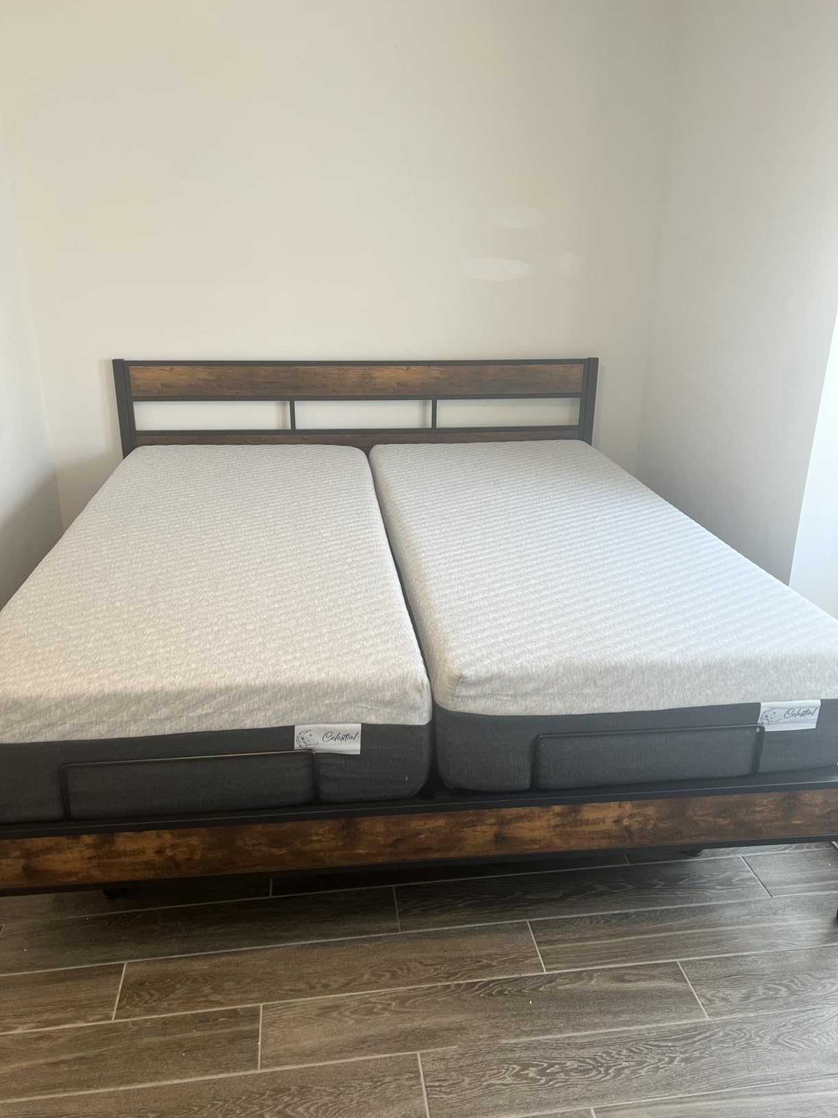 Celestial Sleep 12 Inch Twin XL Mattress, Made in The USA, CertiPUR-US®, Oeko-Tex®, and Fiberglass-Free™ Certified Cooling Bed, Gel Memory Foam Mattress in a Box - Soft customer photo 2