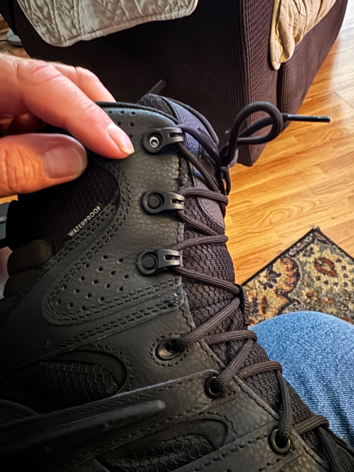 Merrell Men's Moab 3 8 Inch Tactical Zip Waterproof Boot customer photo 1