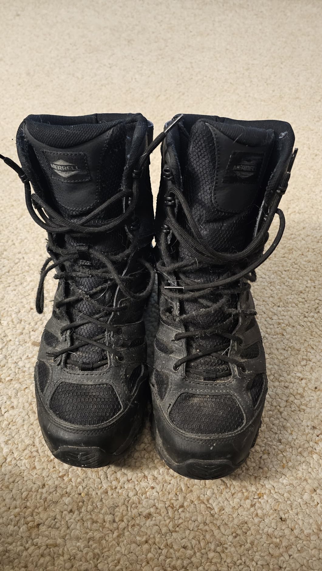 Merrell Men's Moab 3 8 Inch Tactical Zip Waterproof Boot customer photo 2