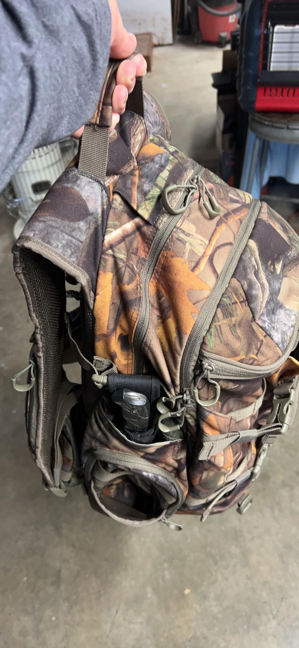 Large Hunting Backpack with padded weapon for Bow Rifle Hunting Gear40L customer photo 1