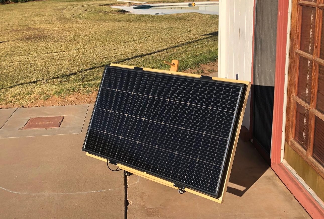 JJN Bifacial 400 Watt Solar Panels 12V 10BB Monocrystalline Solar Panel High Efficiency Solar Module for RV Home Farm Trailer Camper Marine Off Grid System(2 PCS 200 Watt) customer photo 1