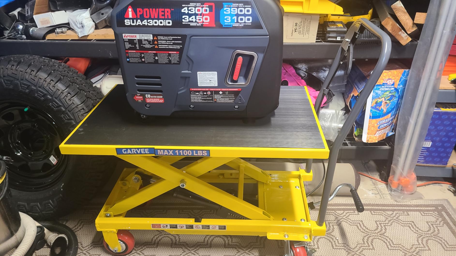 A-iPower 7600W Gas Propane Inverter Generator, Electric Start RV Ready customer photo 2