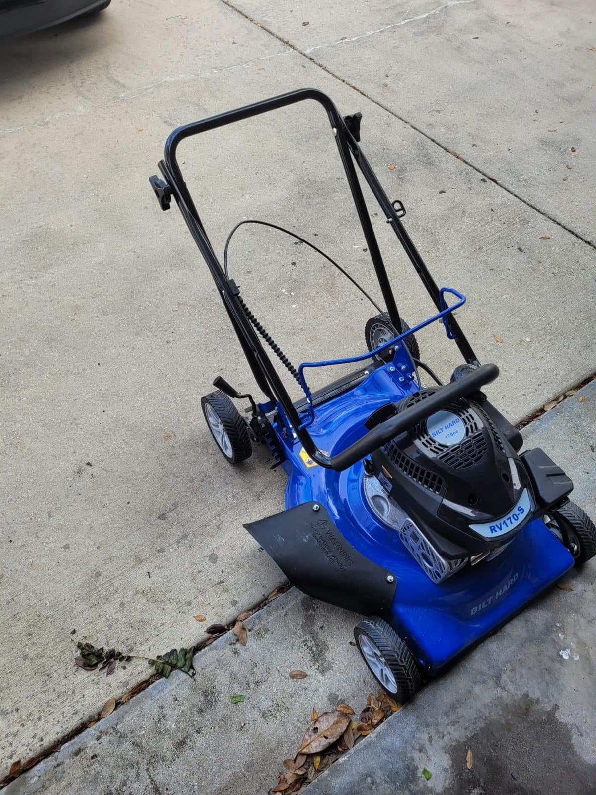 BILT HARD Gas Lawn Mower 20 inch, 144cc 4-Cycle OHV Engine Lawnmower, 8 Adjustable Cutting Heights Push Mowers for Lawn, Yard and Garden customer photo 1