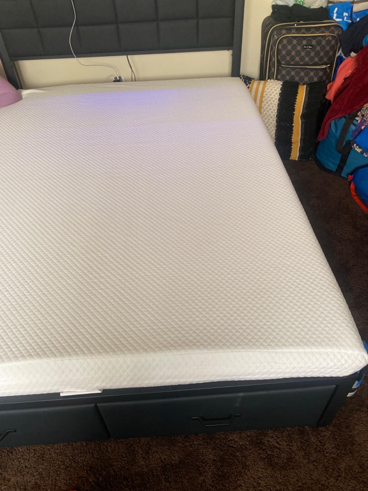 Dopinmin 6 Inch Twin Mattress for Bunk Bed Daybed Gel Memory Foam Mattress customer photo 1