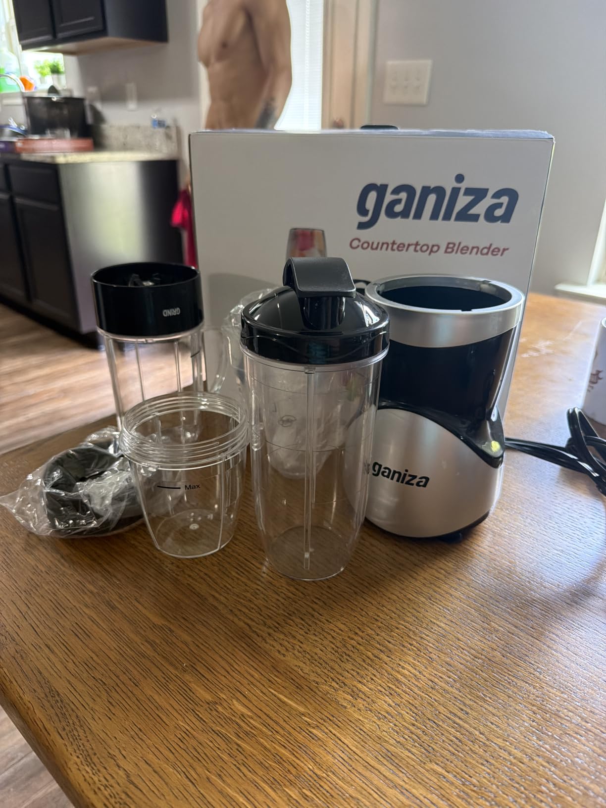 Ganiza Smoothie Blender, 900W Blenders Shakes and Smoothies customer photo 2
