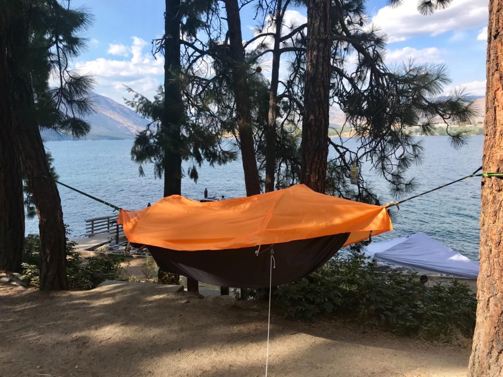 WintMing Hammock with Mosquito Net and Rain Fly Cover 3 in 1 Camping Hammock Tent 440lbs Load customer photo 1