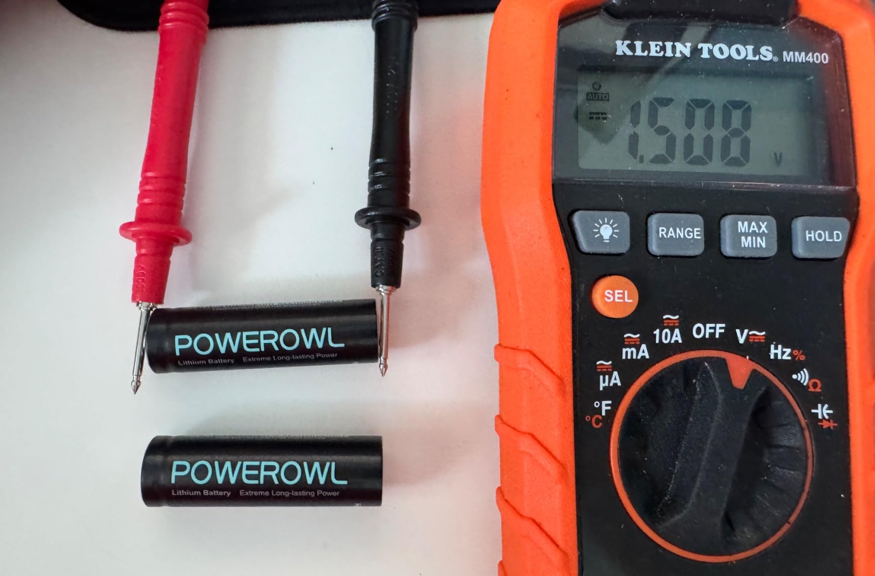 POWEROWL Lithium AA Batteries, 1.5V High Capacity Double A Battery for Camera Freezer Thermometer etc,12 Pack (Non-Rechargeable) customer photo 1