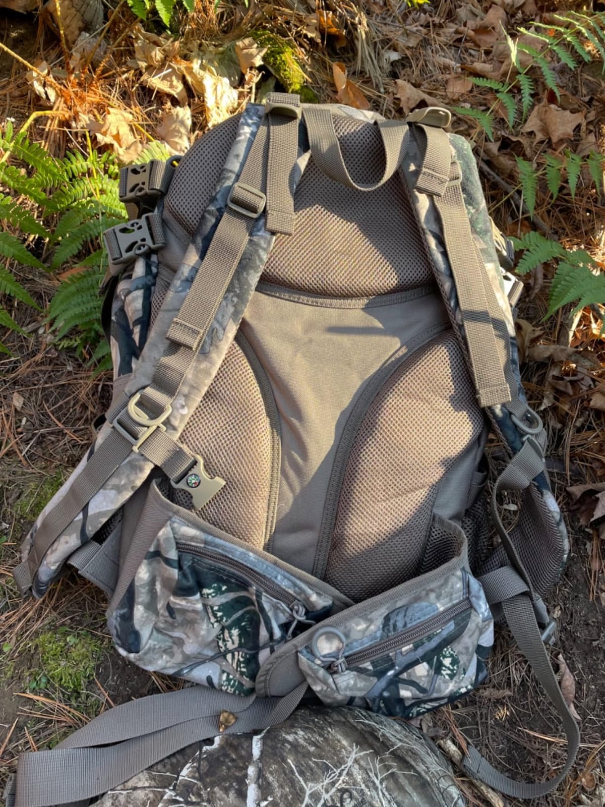 YVLEEN Hunting Backpack, Waterproof Camo Day Pack with Rifle & Bow Holder | Silent Fabric, Durable Large-Capacity Hunting Pack, Rifle/Bow Carry, Breathable, Built for Hunters in the Field customer photo 2