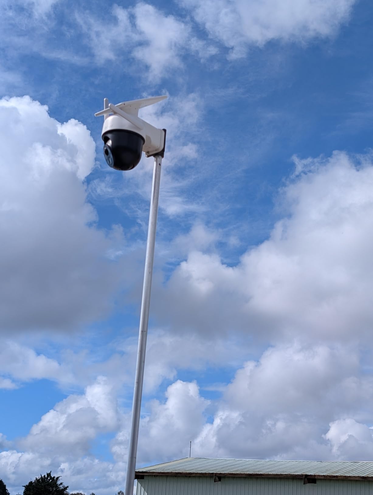 aosu Solar Camera Outdoor Wireless for Home Surveillance,Fixed Solar Panel customer photo 2