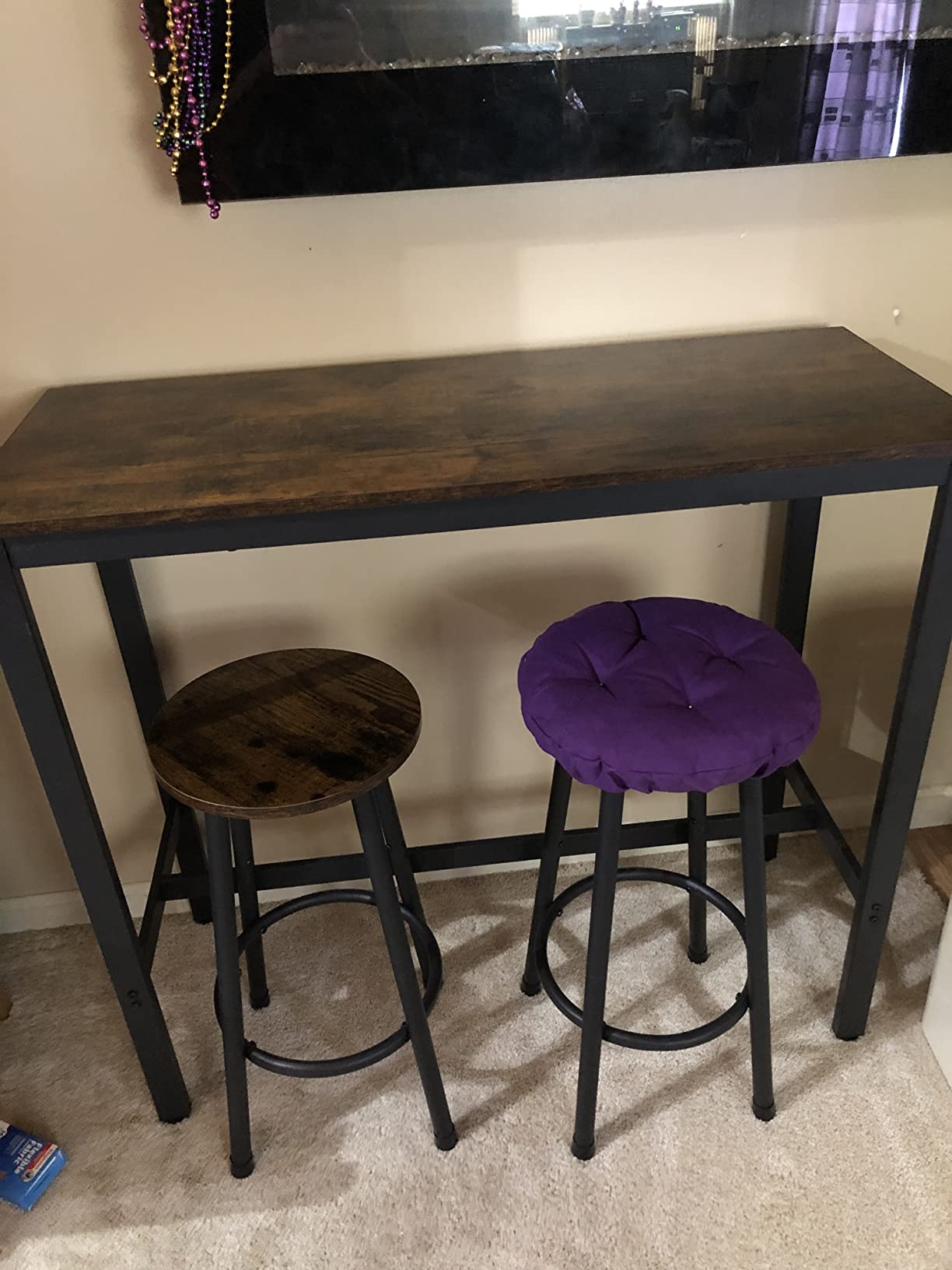 AWQM 3 Piece Bar Table Set of 2,39.3