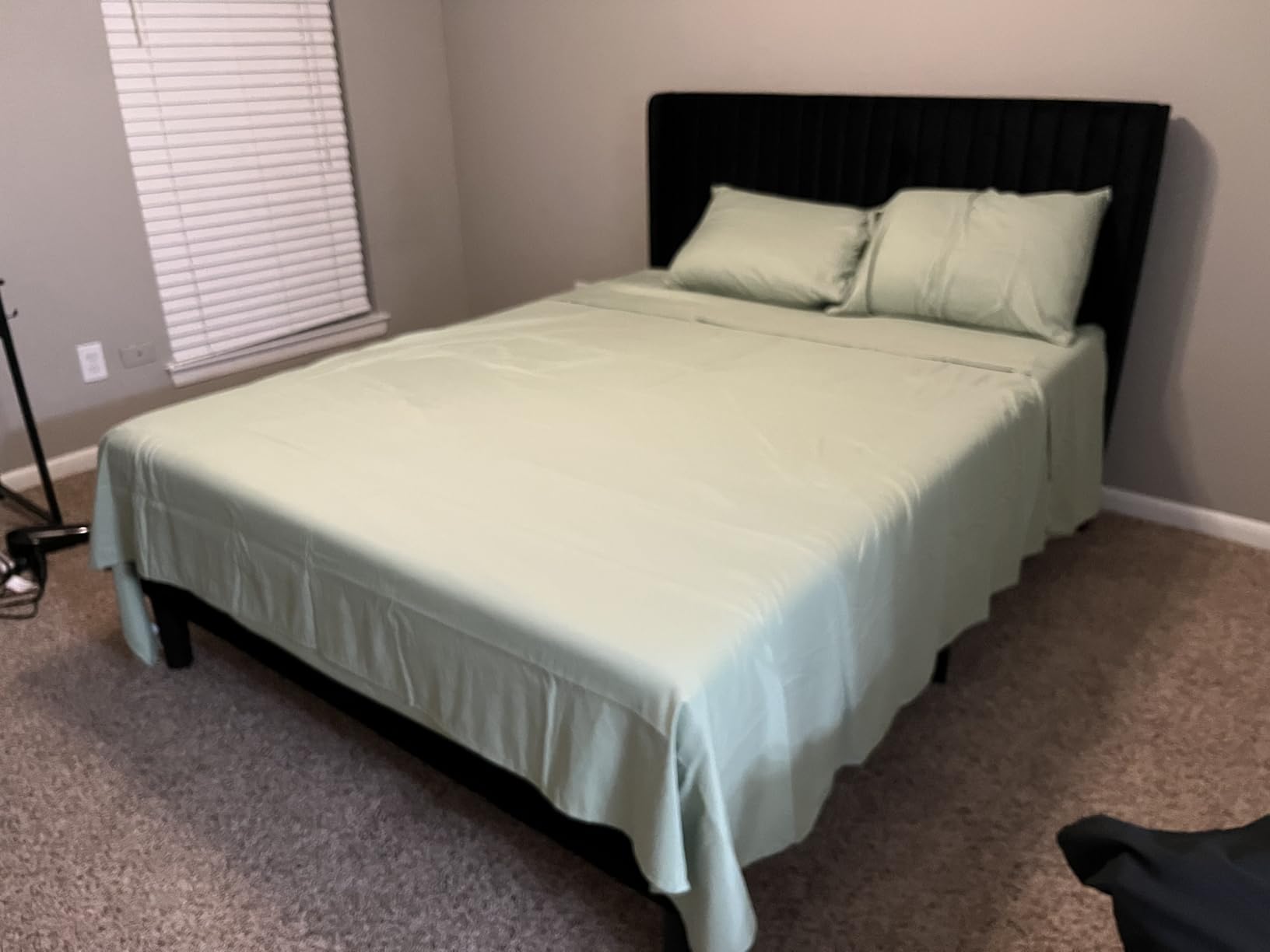 Zinus 12 Inch Full Green Tea Memory Foam Mattress, Medium Firm Feel customer photo 1