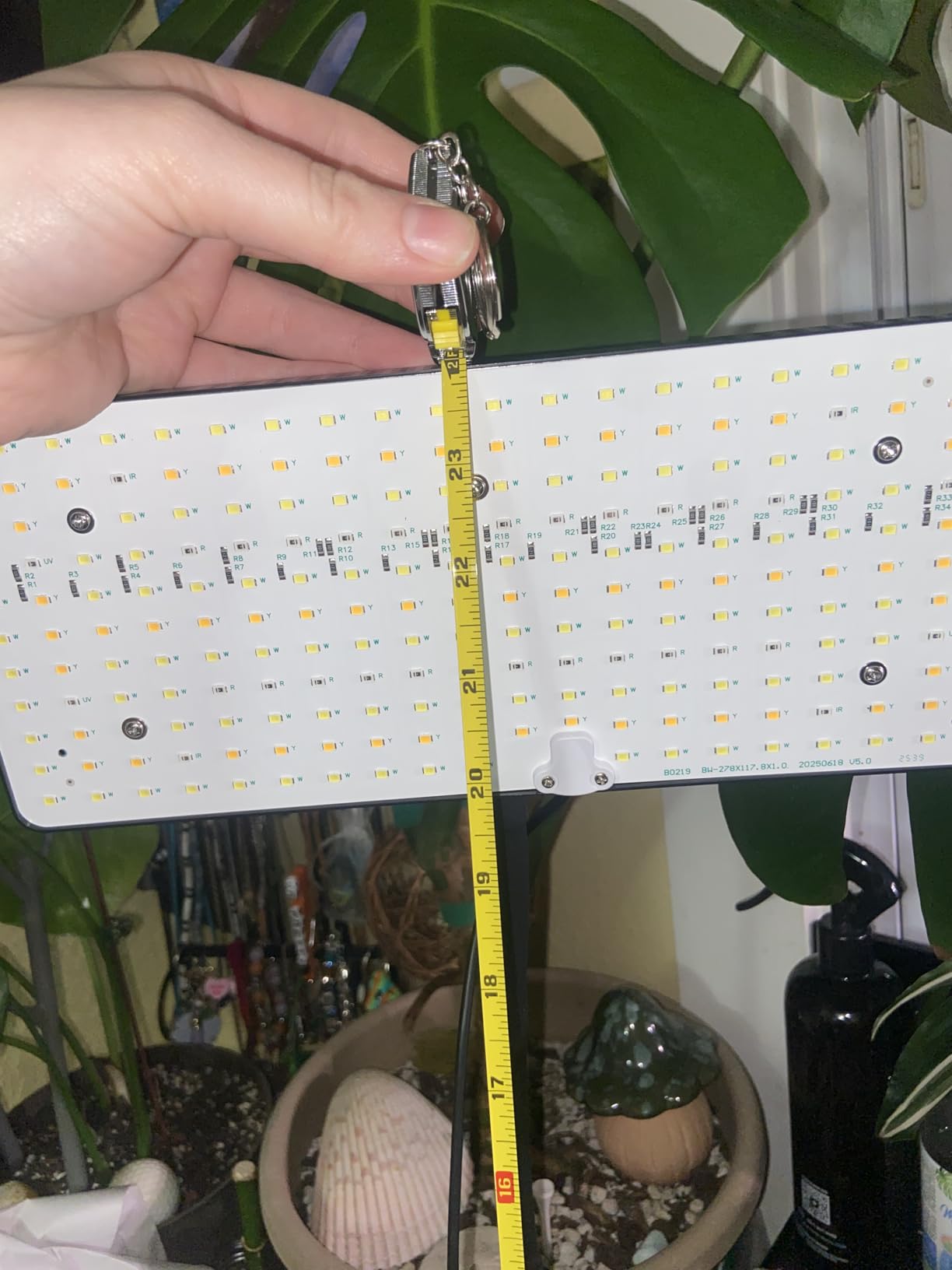 LBW Desk Grow Light, 214 LEDs Full Spectrum Plant Light for Indoor Plants customer photo 1