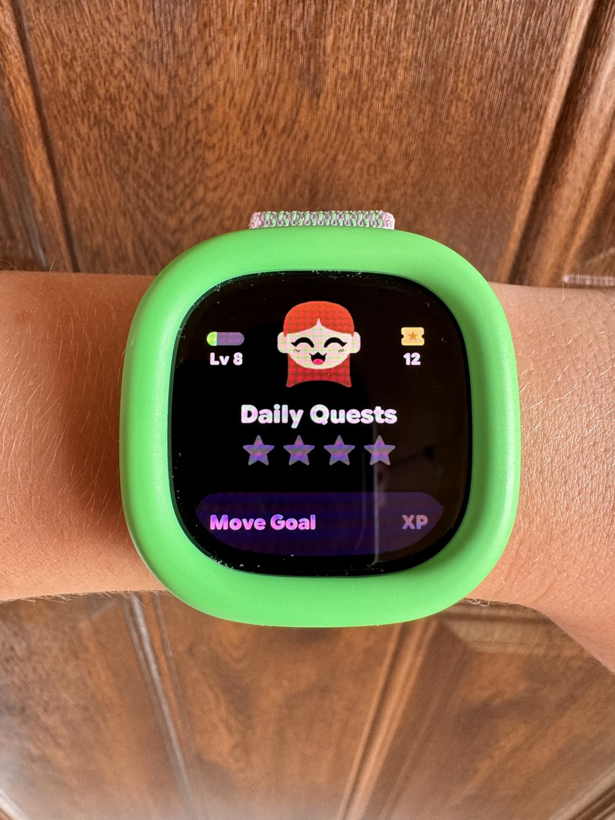 Fitbit Google Ace LTE - Kids Smartwatch with Call, Message, GPS, and Activity-Based Games, Ace Pass Data Plan Required - Spicy - Moovin customer photo 1