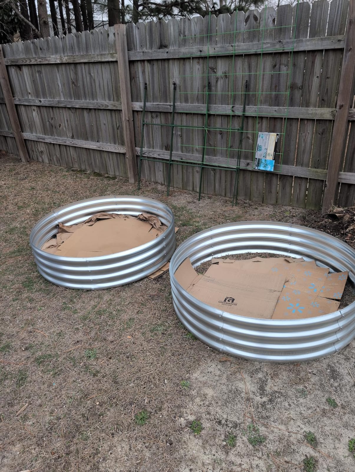 Land Guard 2 Pack 2×2×1ft Galvanized Raised Garden Bed, Planter Raised Garden Beds Outdoor, Round Clearance Raised Garden Beds for Gardening Vegetables…… customer photo 2