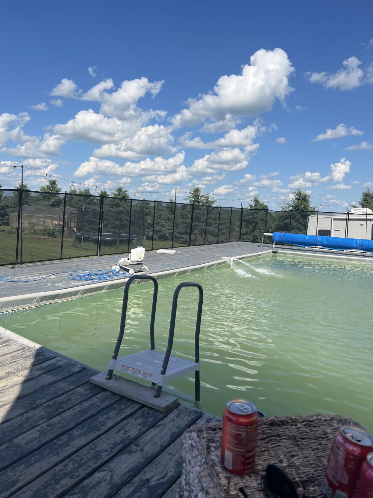 VEVOR Pool Fence, 4 x 2.5 FT Pool Gate for Inground Pools, Pool Safety Fence Gate Kit with Stainless Steel Latch, Removable Child Safety Pool Fencing, Black, 4FTx2.5FT customer photo 2