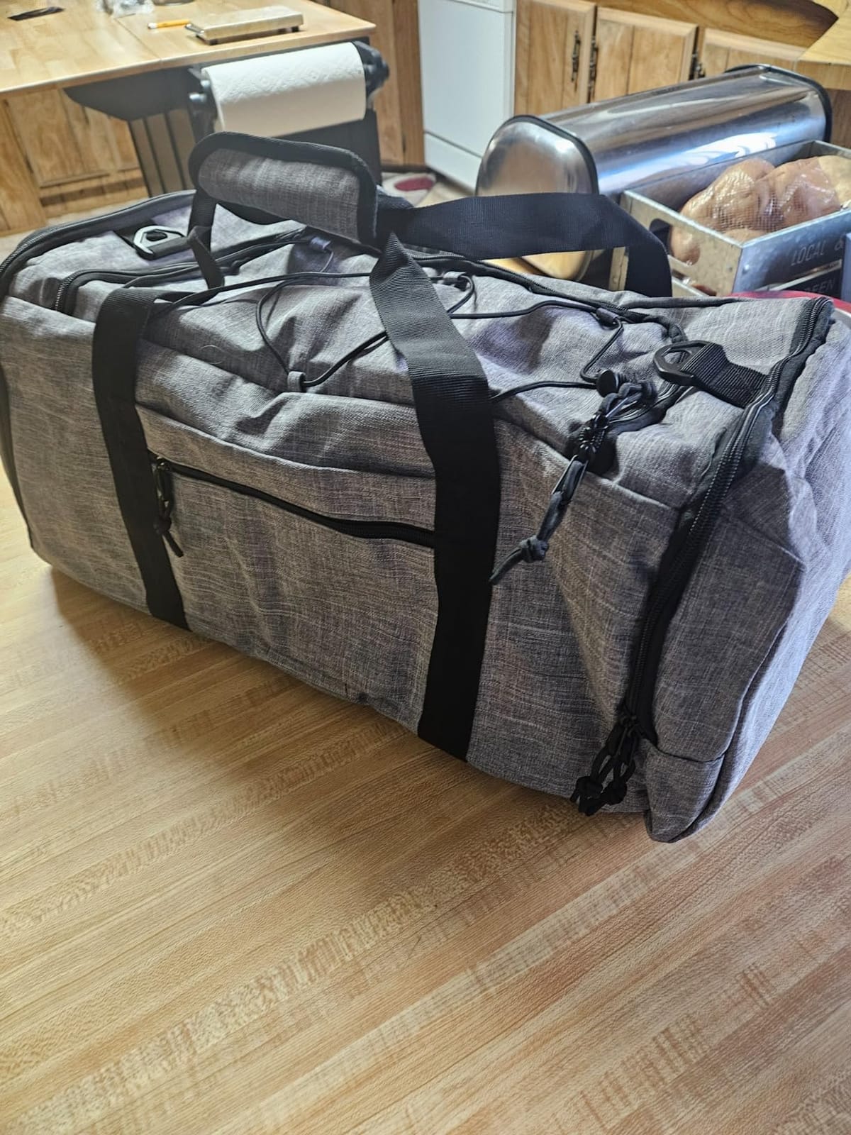 Tactical Gym Bag for Men, 50L Large 3-in-1 Sports Duffle Bag customer photo 2