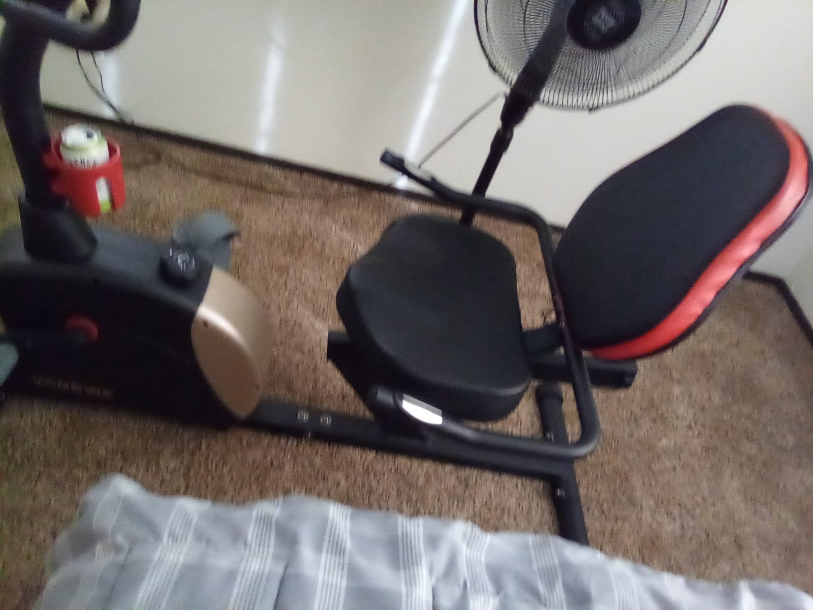 VANSWE Recumbent Exercise Bike for Home Seniors Light Commercial customer photo 1
