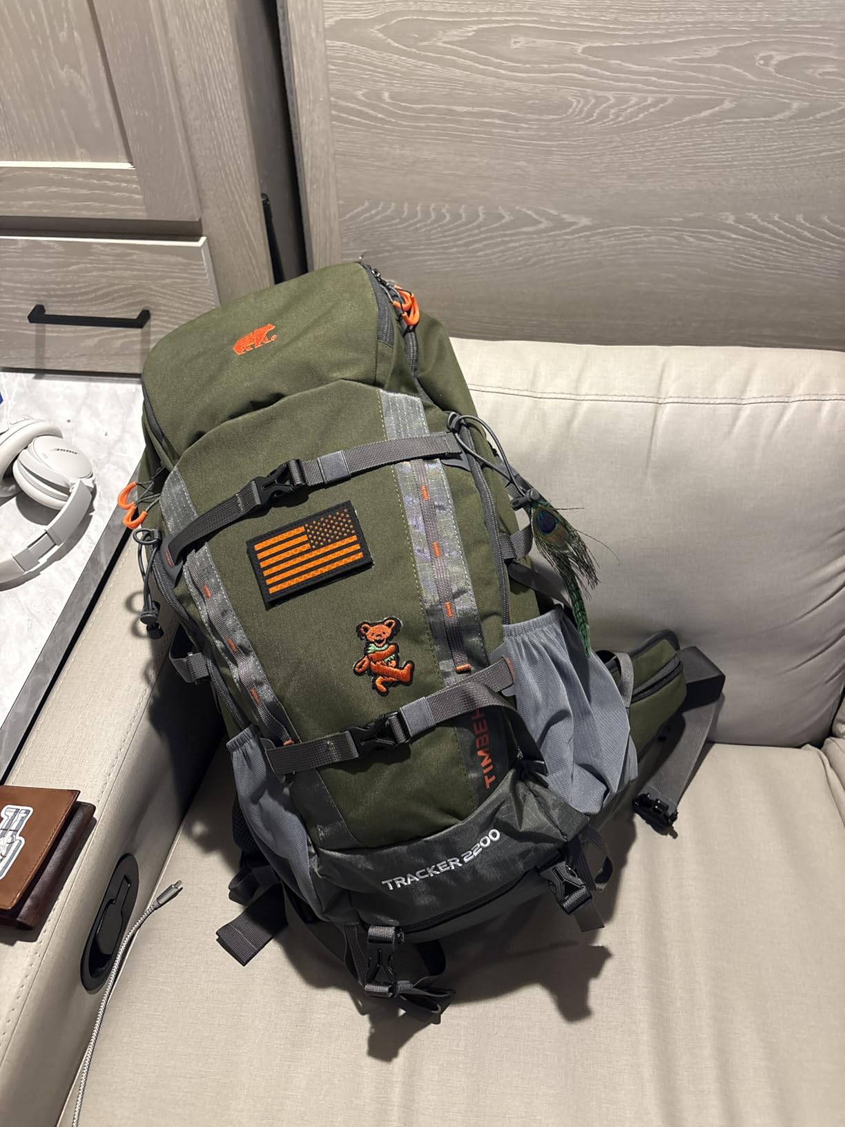 Hunting Backpack with Rifle Gun & Bow Holder Hunting Daypack compatible with YKK Zippers & Buckles, Waterproof Lightweight Tactical Backpack with Rain Cover, Durable, Comfort customer photo 1