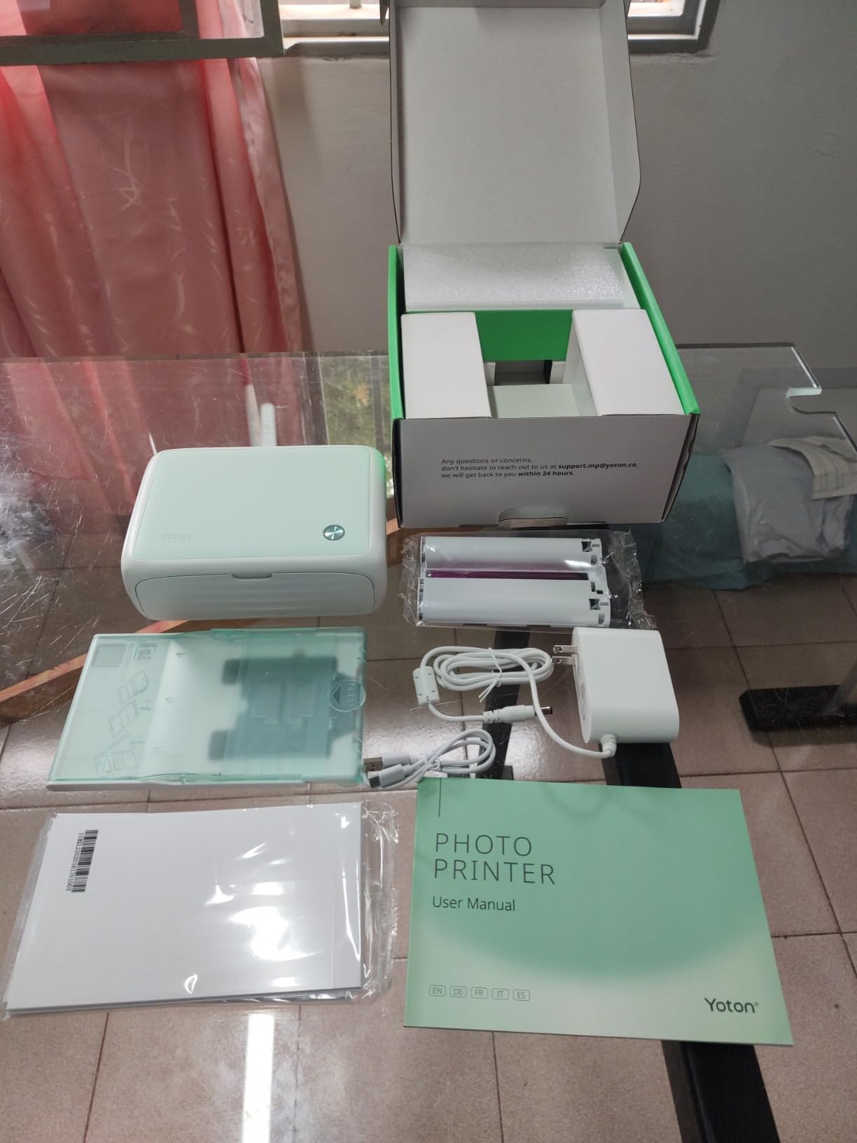 YOTON Photo Printer, Picture Printer with 54 Sheets (4