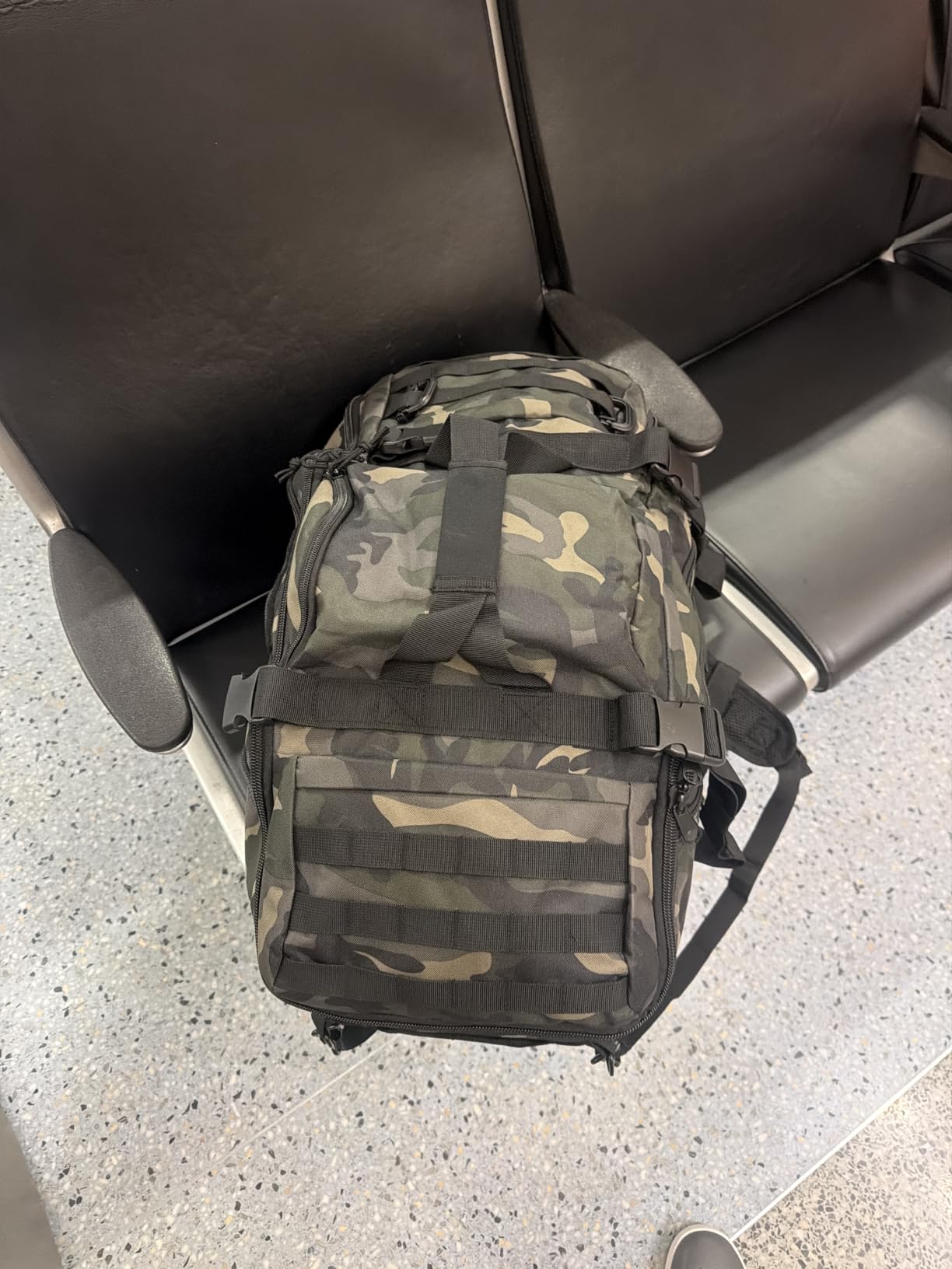65L Large Duffle Bag, 3-in-1 Tactical Backpack MOLLE Pack customer photo 1