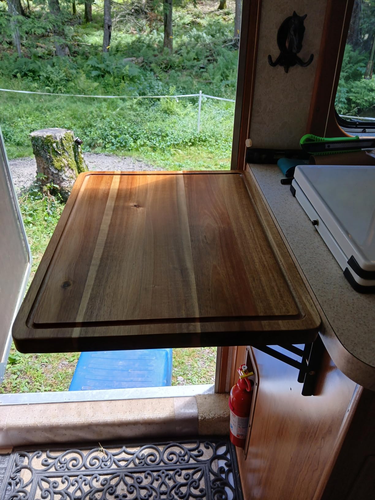 OAKSWARE 30 x 22 Inch Extra Large Acacia Wooden Cutting Board for Kitchen customer photo 2