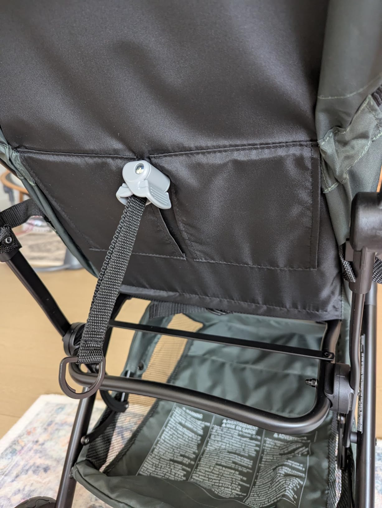 Ingenuity 3Dquickclose CS+ Compact Fold Stroller - Lightweight Stroller with Oversized Canopy, Extra-Large Storage and Compact Fold, Forest customer photo 2