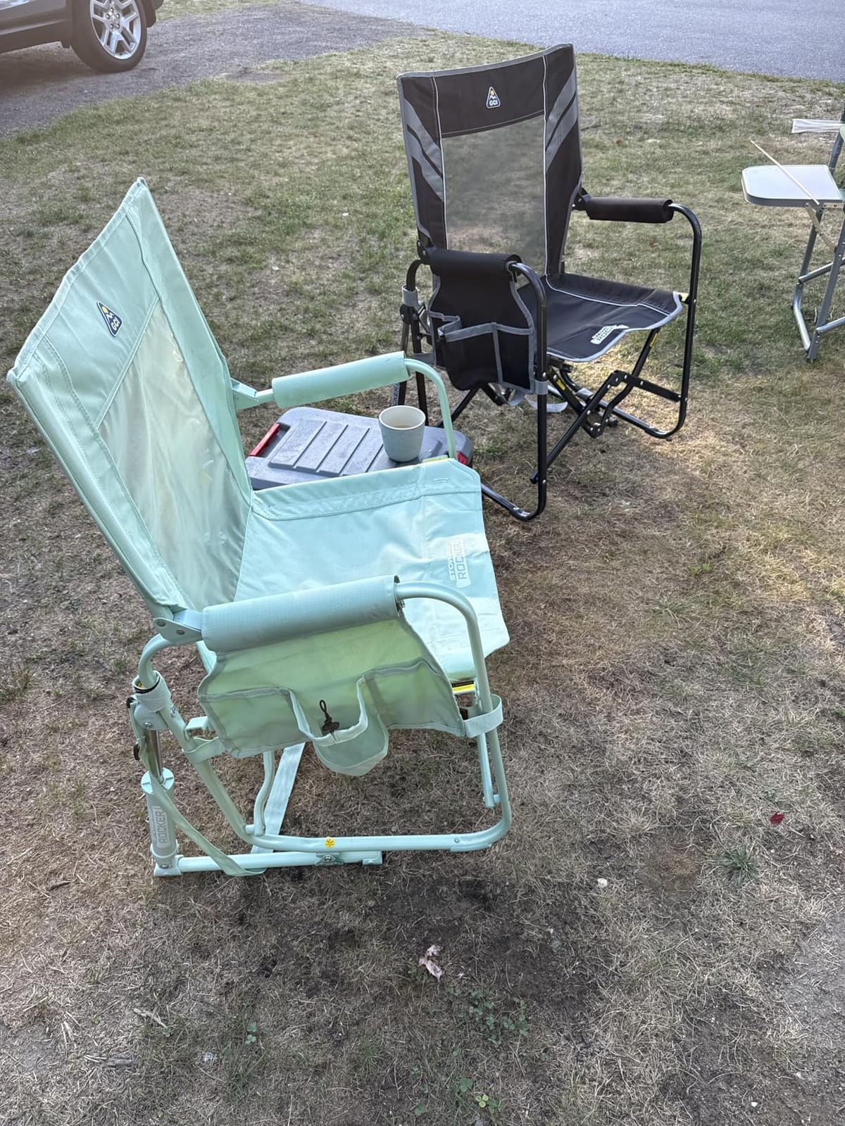 GCI Outdoor Stowaway Rocker - Stealth Camo customer photo 2