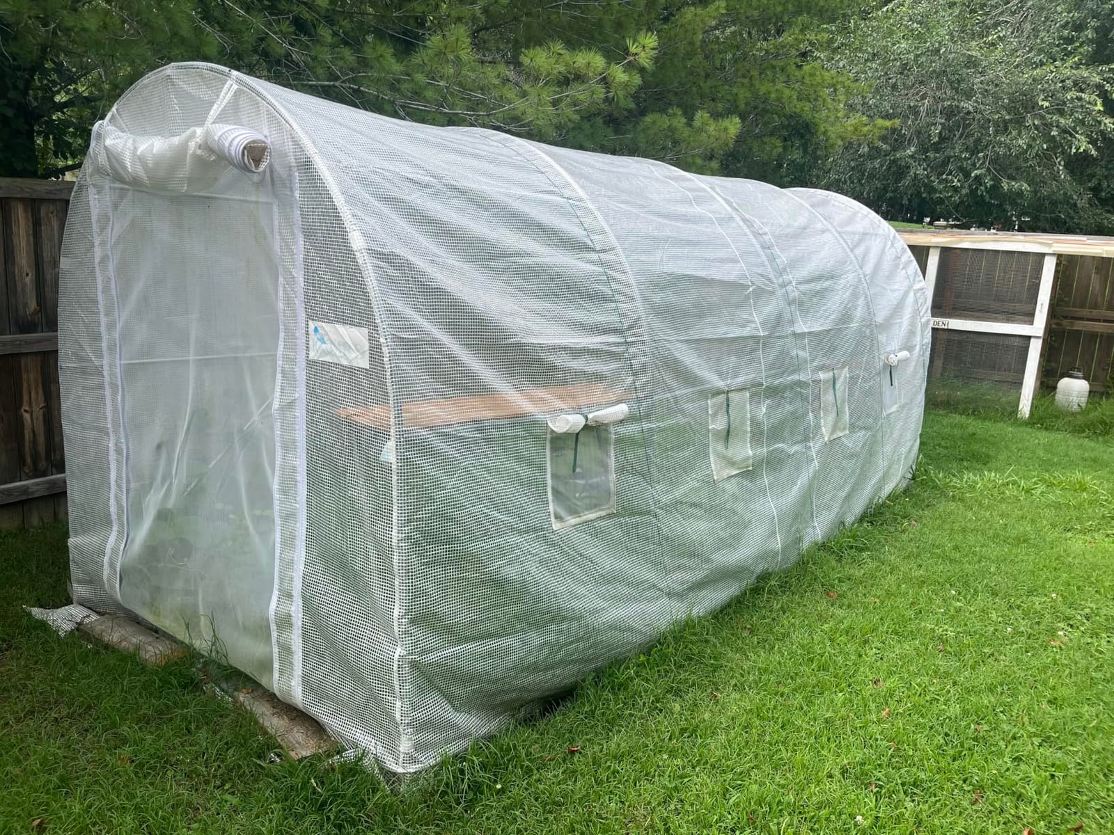 KING BIRD Premium 15x7x7 FT Greenhouse for Outdoors, Large Heavy Duty customer photo 2