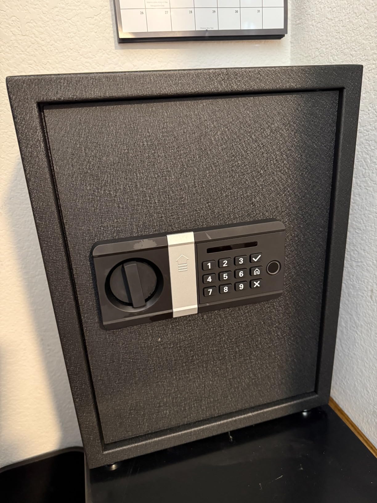 FORFEND Smart Fingerprint Wi-Fi Safe, Remote App Control/Alarm/Live Monitor customer photo 2