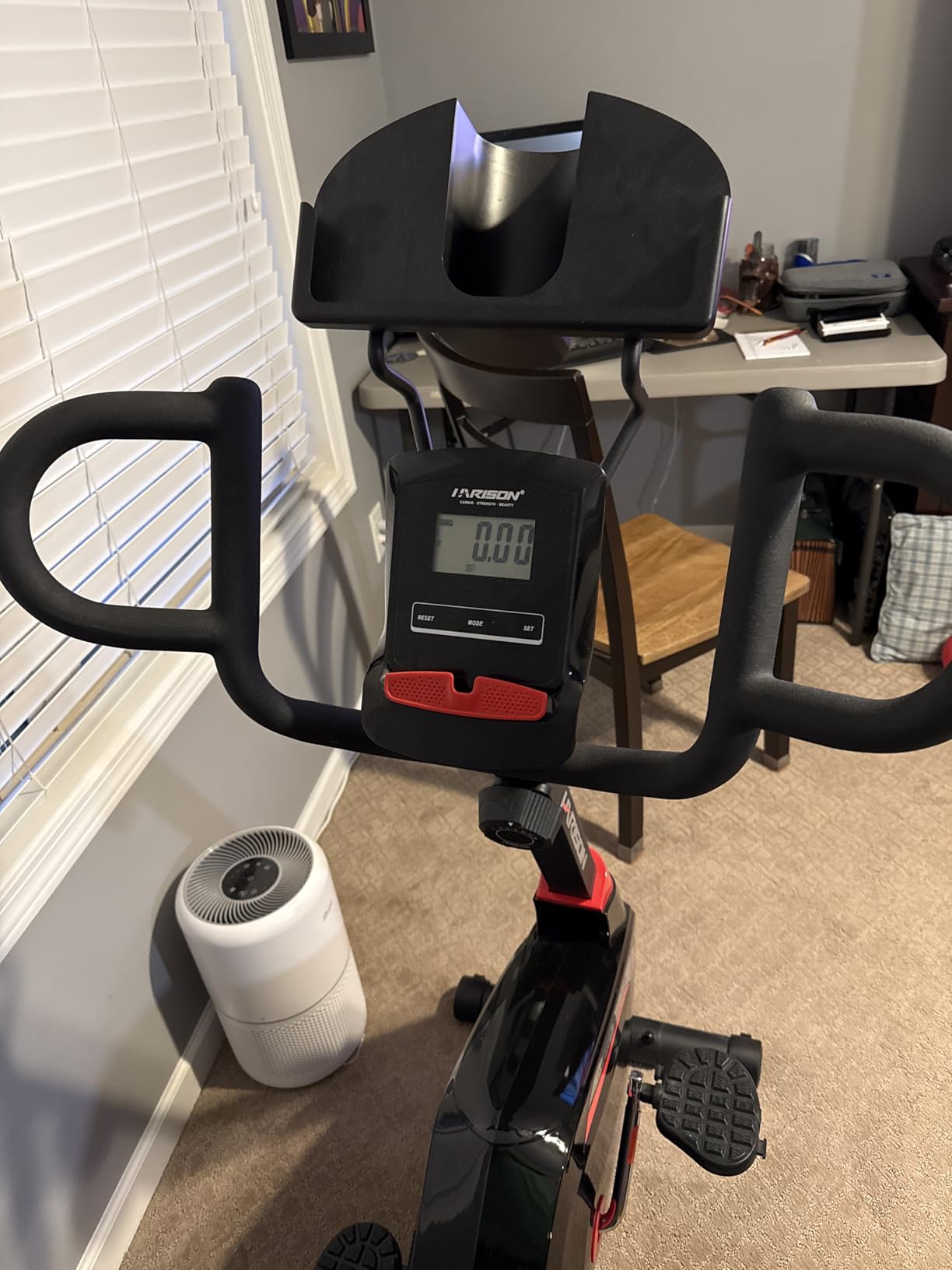 HARISON Recumbent Exercise Bike for Seniors, 16 Levels, Quiet, 400 lb Capacity customer photo 1