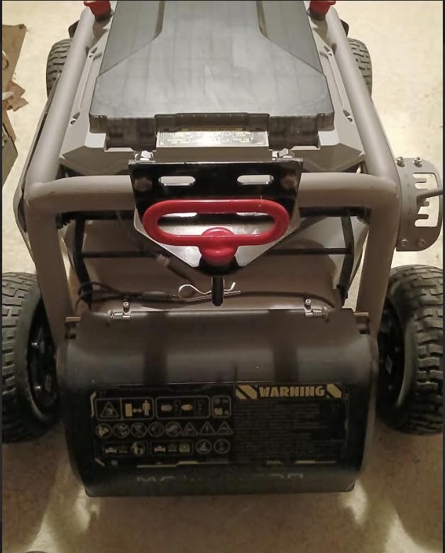 Mowrator S1 4WD 12Ah Remote Control Lawn Mower, 21-Inch, 37° Slope customer photo 1