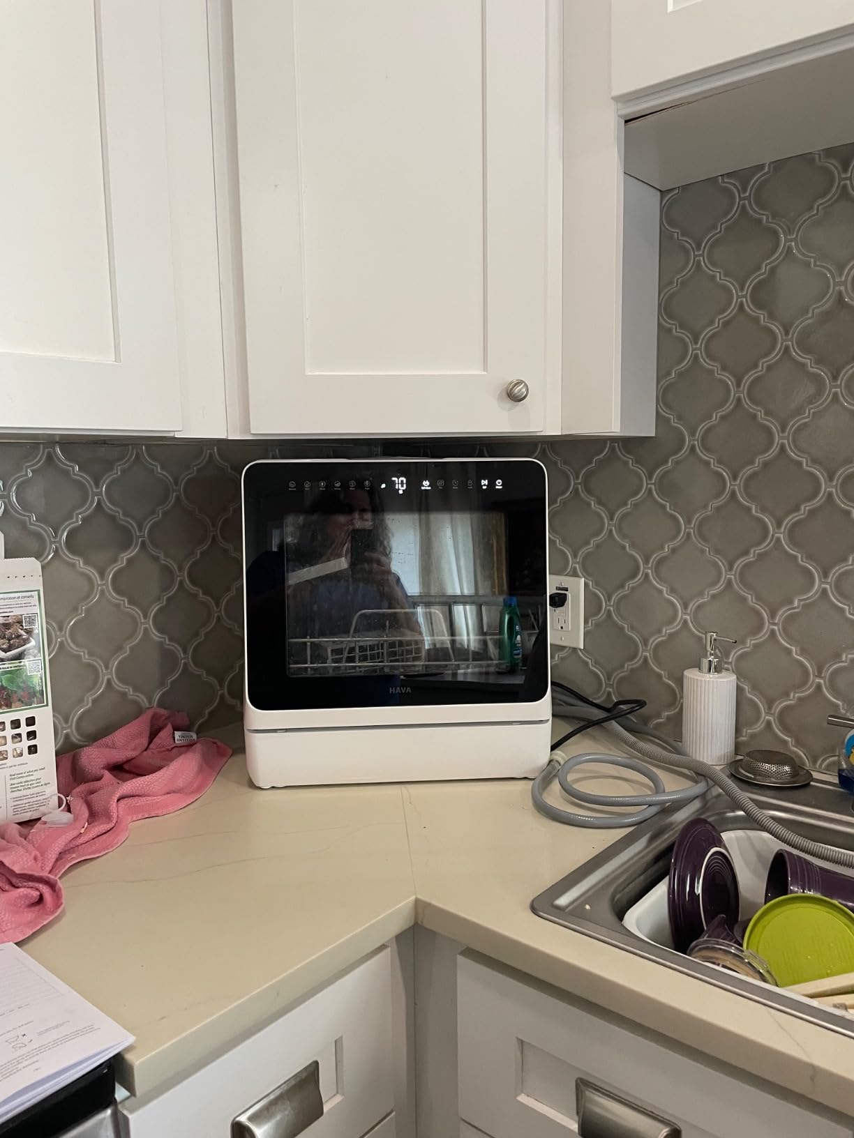 HAVA Countertop Dishwasher with Water Softener & Enhanced Energy Efficiency customer photo 2