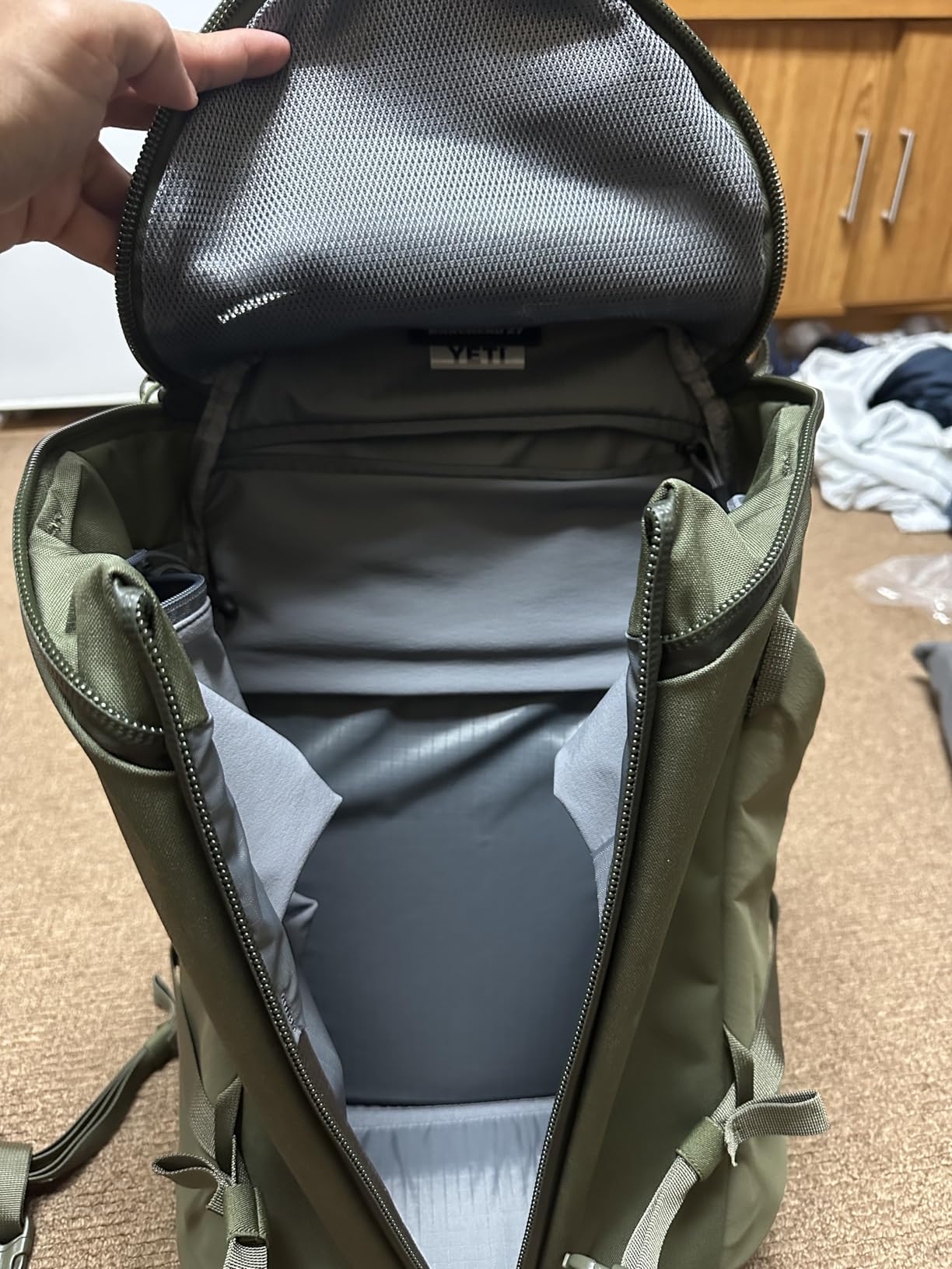 YETI Ranchero Backpack 22L, All-Day Utility Pack, Structured and Durable, Black customer photo 2
