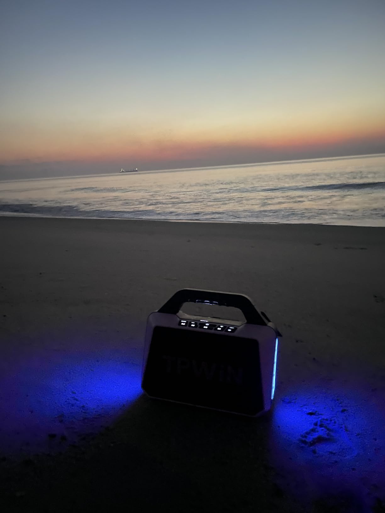 80W Loud Rugged Outdoor Bluetooth Speaker, IPX6 Waterproof, 20H Playtime customer photo 1