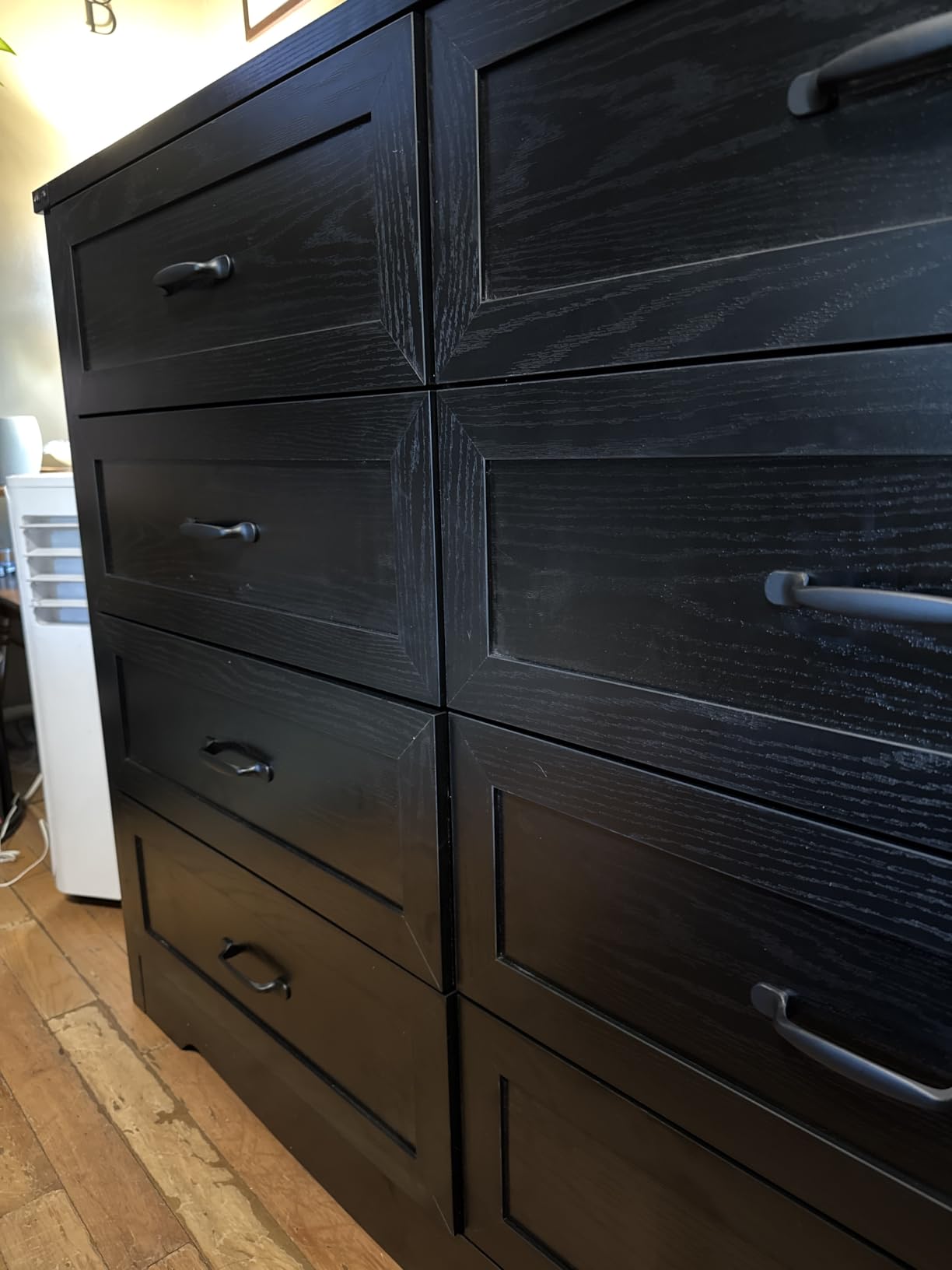 BORNOON 6-Drawer Dresser for Bedroom, Modern Wooden Chest of Drawers with Metal Handles, Anti-Tipping Design, Sturdy and Stable Storage Organizer for Living Room, Entryway, Home Office customer photo 1