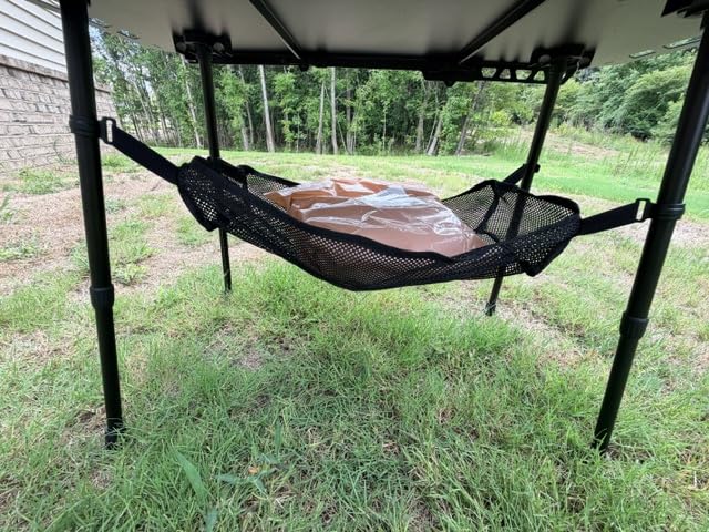 Naturehike Tactical Camping Table - Adjustable Height, 5.7 lbs, Quick Setup | 14-23 Inch Adjustable Legs, Aluminum Alloy Frame, Folds to Briefcase Size, for Camping, Travel, Hiking, Picnics, BBQs & Beach customer photo 2