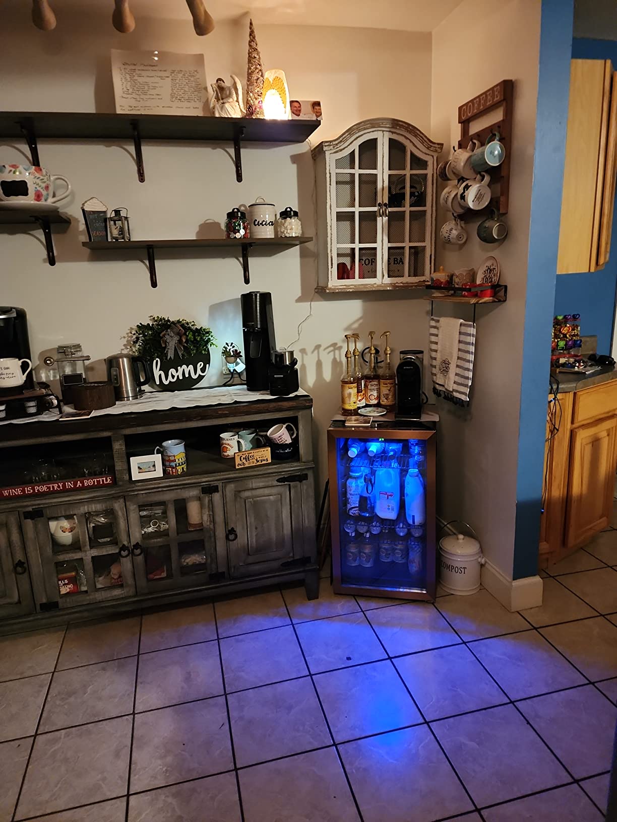 Antarctic Star 24 Inch Wine Fridge, 52 Bottle Wine Cooler Refrigerator. 39-64°F Dual Zone Wine Refrigerator Glass Door, Built in or Freestanding Under Counter Fridge for Home Bar Office customer photo 1