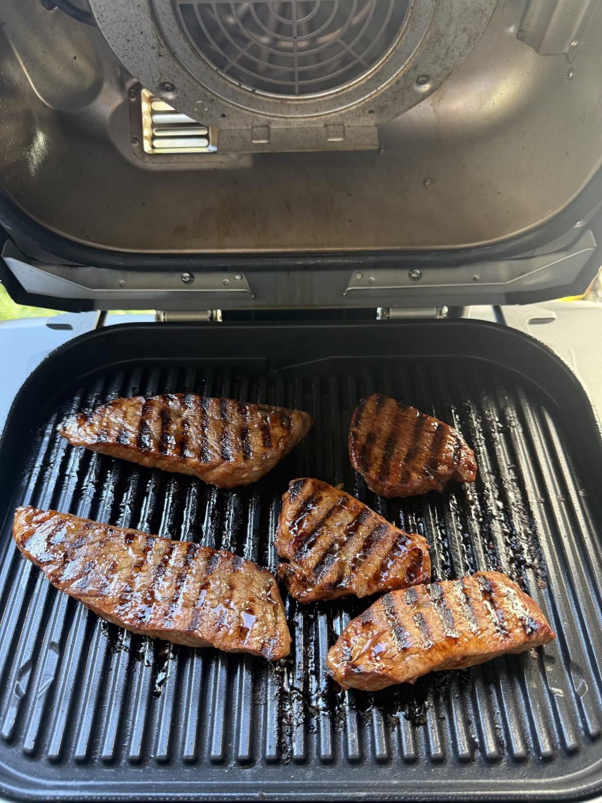 Ninja Woodfire Outdoor Grill & Smoker, 6-in-1, Air Fry, Bake, Broil, OG321 customer photo 2