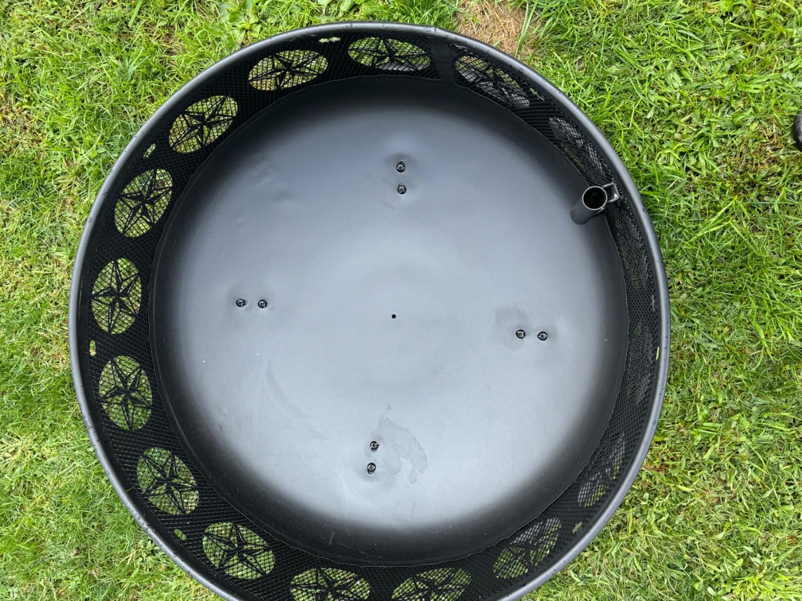 Verdeluxe 47 Inch Outdoor Fire Pit with 2 Grills, Extra Large BBQ Firepits customer photo 1