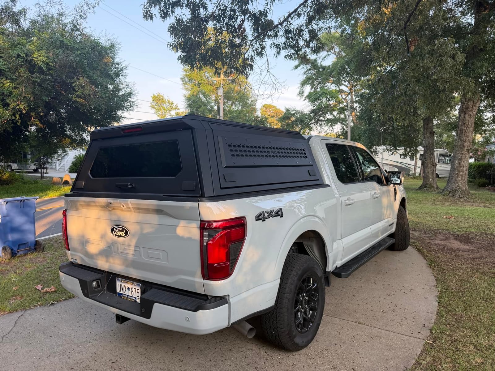 Rough Country Truck Bed Cap Topper for Ford F-150 (2021-2026) 5'7 Bed - Modular Design, Locking Gullwing Access Doors, Molle Panels, LED Interior Lighting customer photo 1