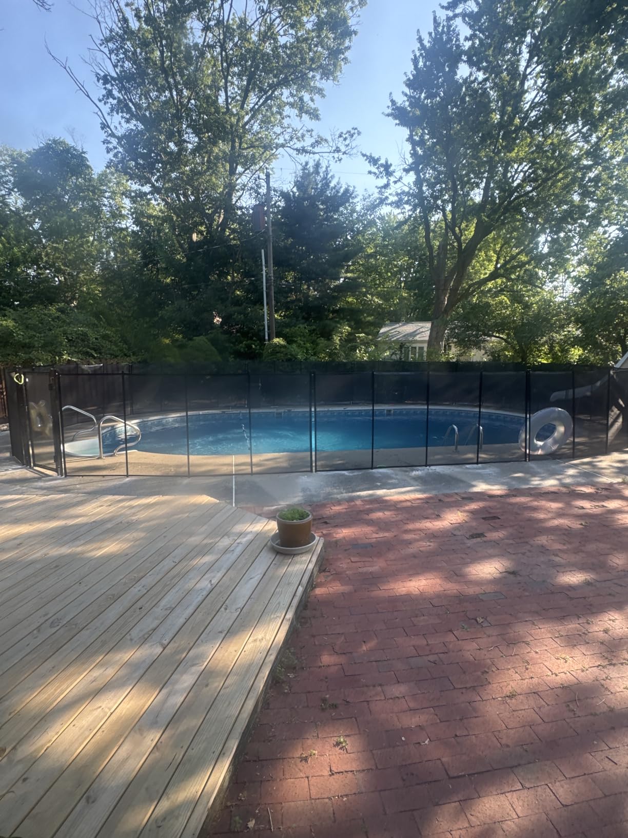 VINGLI Pool Fence Gate,Swimming Pool Safety Fencing - 4Ft x 2.5Ft customer photo 2