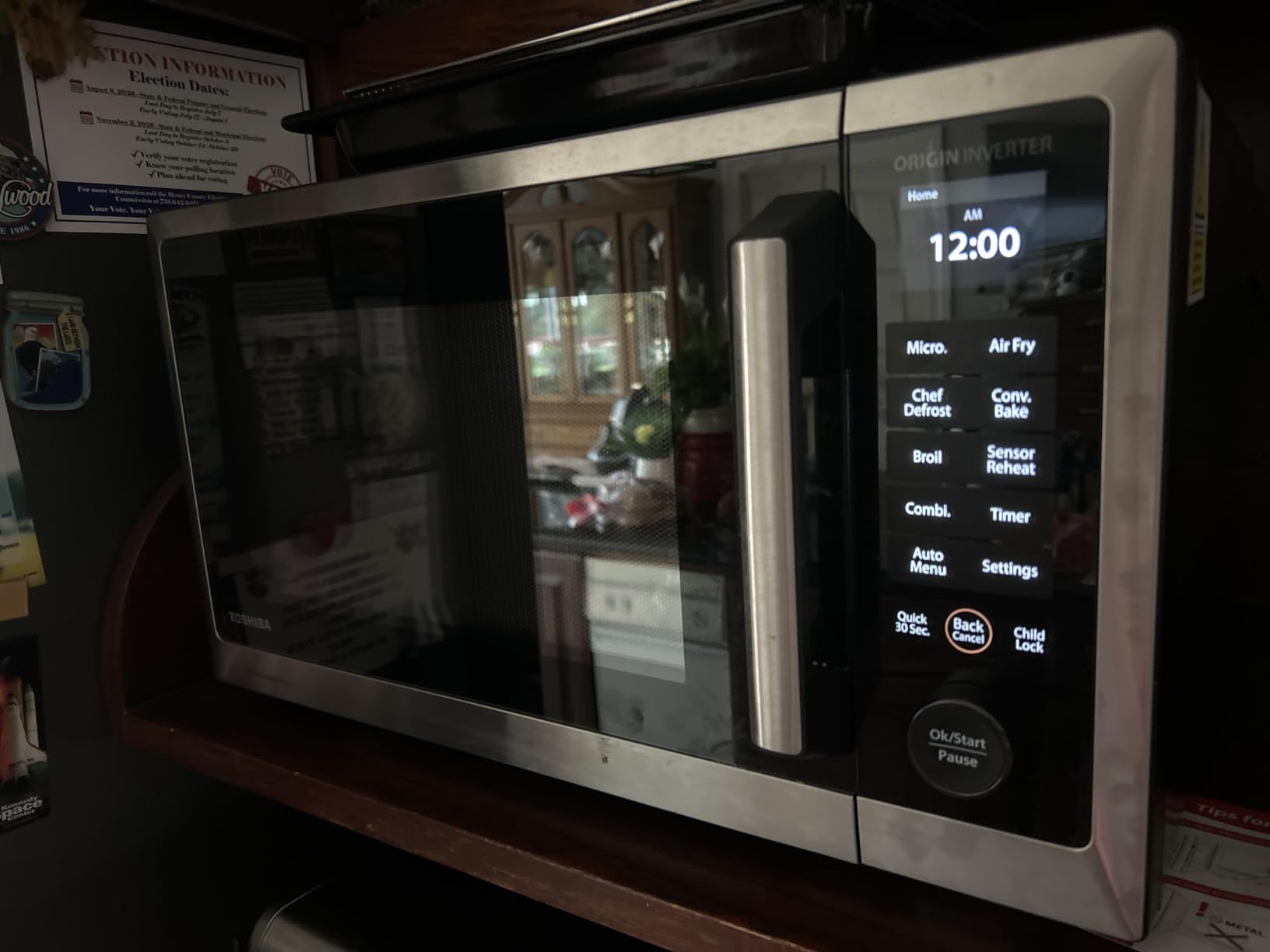 TOSHIBA OptiChef PRO MAX Air Fryer Combo Microwave Oven, 1.3 Cu.Ft, 1100W customer photo 1