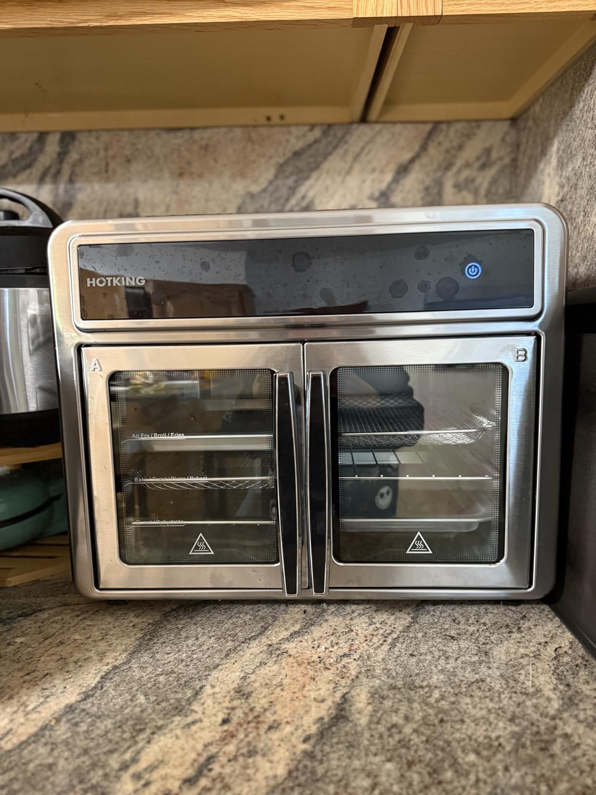HotKing Dual-Zone Air Fryer Toaster Oven Combo, 28 QT XL Convection Oven customer photo 1