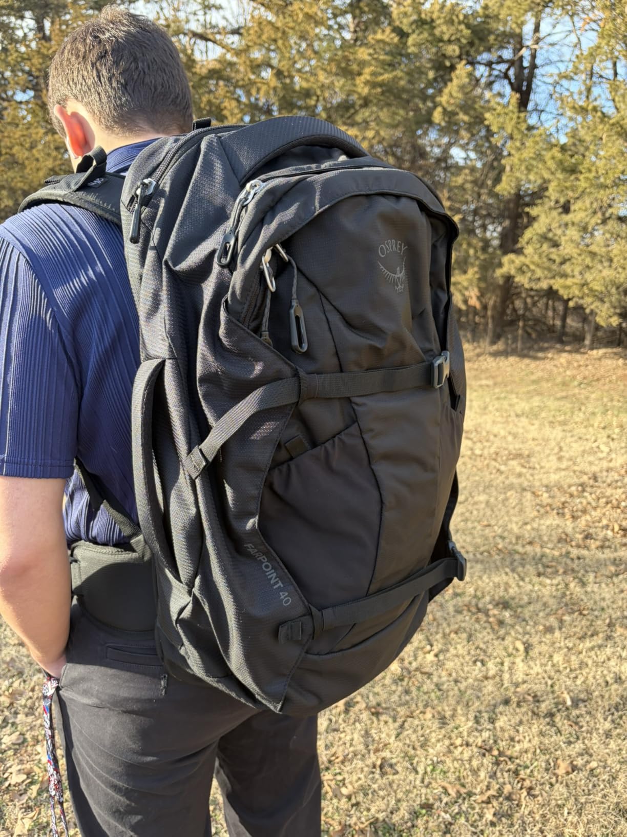 Osprey Farpoint 40L Men's Travel Backpack, Black OS customer photo 1